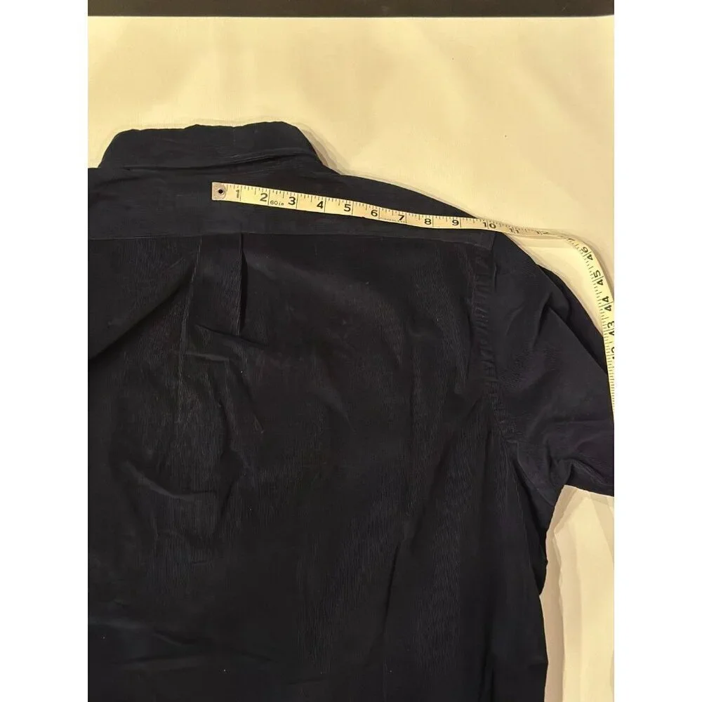 Polo Ralph Lauren Classic Fit Corduroy Shirt Navy XL Button Down NWT